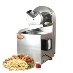 Kalsi Automatic Small Size Pista Badam Cutting Machine with 0.25hp Motor, Stainless Steel Body