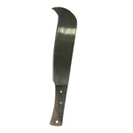 Bill Hook Machete with Steel Blade and Wooden Handle for Clearing Bush