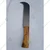 Bill Hook Machete with Steel Blade and Wooden Handle for Clearing Bush