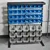 Suwas Trolley 7 Shelves Powder Coated Finish Bin Storage Rack With Bins, Load Capacity-8 Kg/Shelf (47 Bins) (Warranty-1 year) (SU-BSR-004)