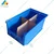 Avsar 200 x 125 x 100 mm FPO Blue Storage Bin with Verticle & Horizontal Partition, HDPE Material (Bin-15) - Pack of 9