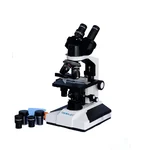 Droplet Binocular Compound Microscope with Separate Fine Focusing knob