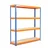 SUWAS TROLLEY STORE 80-100 Kg Load Capacity 4 Shelf Mild Steel Powder Coated Storage Rack SU-SR-005 - (1 Year Warranty