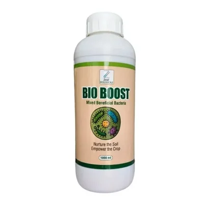 Zeal Biologicals Bio Boost Enhances Root and Shoot Growth Along with Soil Fertility | 1 Ltr
