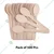 500 Pcs, 140MM Biodegradable Wooden Spoon for Indoor and Outdoor Usage