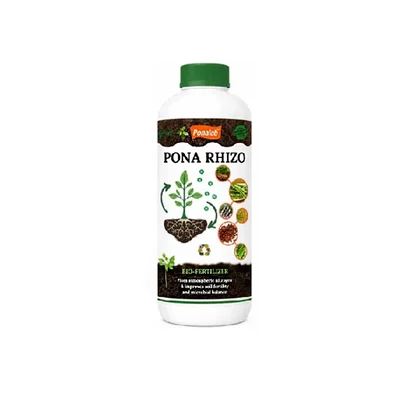 PONARHIZO (250ml) Bio-Fertilizer CFU 1x10^8 CFU/ml Rhizobium spp. Nitrogen Fixer for Groundnut, Soybean & Legume Crops