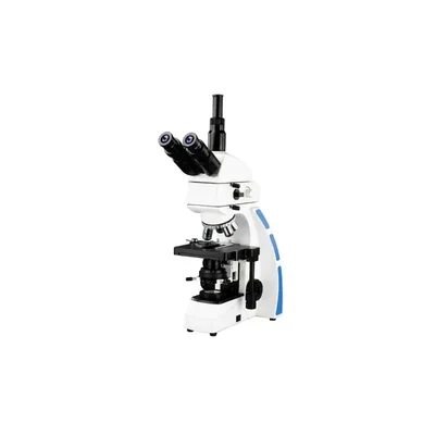 Blisco Single LED FL 100 Fluorescent Microscope with Trinocular & Binocular Head Infinite Plan Achromatic Objectives