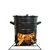Mild Steel Biomass 25 x 25 inch Cookstove for cooking with wood and twigs