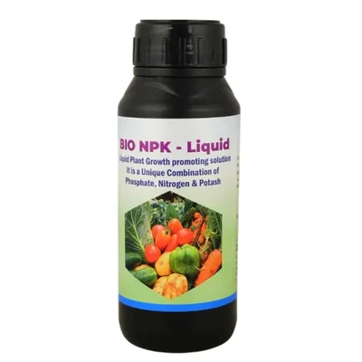 Zeal Biologicals Bio NPK Liquid Fertilizer For Overall Growth of the Plant | 500 ml