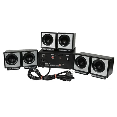 TELE NET MC-BR-141 Ultrasonic Bird Repeller for 1800-2000 square feet Area(3 Months Warranty)