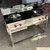 24x24x32 inch Double Burner Biryani Dum Bhatti Stand Type, Gas Operated