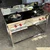 24x24x32 inch Double Burner Biryani Dum Bhatti Stand Type, Gas Operated