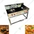 24x24x32 inch Double Burner Biryani Dum Bhatti Stand Type, Gas Operated