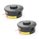 Heavy Duty 25-2, Black 2 Strings Tap & Go Trimmer Head for Petrol Brush Cutter