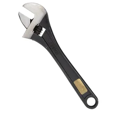 Globus 8 inches (200 mm)  Black Finish Steel Black Adjustable Steel Wrench (366)