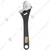 Globus 8 inches (200 mm) Black Finish Steel Black Adjustable Steel Wrench (366)