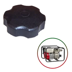 High Quality Plastic material black fuel Tank Cap for Agriculture Water Pump (Pack of 15 Pcs)