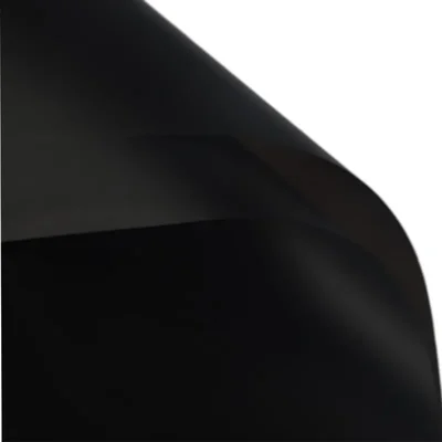 Pack of 2 (40 Sheets) Black Solid Korean Gift Wrap | Waterproof Checked Bouquet Paper + 3 Pull Bows