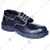 Labourclass PVC Sole Industrial Black Leather Safety Shoe with Steel Toe Cap (Size-6)