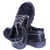 Labourclass PVC Sole Industrial Black Leather Safety Shoe with Steel Toe Cap (Size-6)