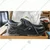 Allen Cooper Hight Density Pu Sole Black Leather Safety Shoe With Steel Toe Cap (AC 7104)- 6 Month Warranty(Size-7)