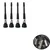 Godhan 4 pcs 19 mm Black Liners for Cow & Buffaloes Milking Machine