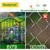 Ecofynd 10 Pack Decorative Garden Fence 2.3ft(H) X 11ft(L), Rustproof Metal Wire Fencing Flower Bed Animal Barrier