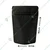 100gm, 10 x 17cm 112 Micron Black Color Matt Finish Ziplock Pouch for Dry Fruits, Tea/Coffee Powder and Spices (Pack-50 Pcs )