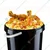 90 Pcs, 4500 ml Black Round Biryani Bucket