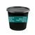 750ml Black Round Plastic Food Containers With Transparent Lid for Food Delivery, Takeaway and Packaging (Pack-50)