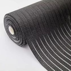 Tuflex 50% Tape x Tape 3 x 50 meter 100 GSM Black Shade Net for Home, Garden, and Nursery