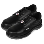 ACME Eris Pack of 1, 5, 10 Steel Toe with Double Density PU Sole, Low Ankle Leather Safety Shoe CE & ISI Certified