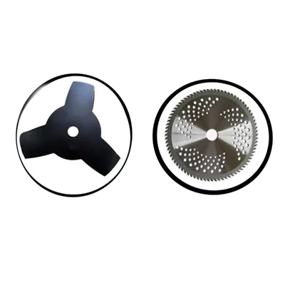Heavy Duty 3 Teeth Blade and 80 Teeth TCT Blade Combo for Petrol Brush cutter