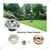 Heavy Duty Gear Head Blade Fitting Accessories / Gear Head Adapter Kit for Front Gear Head of Brush Cutter Machine