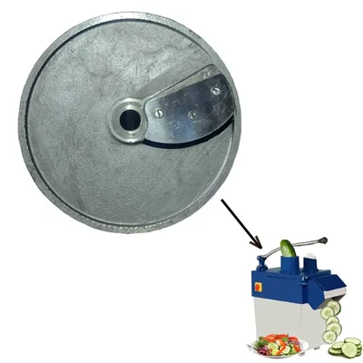 9 X 8 mm Blade for Vegetable Cutter Machine, Stainless Steel (Pack of 2)