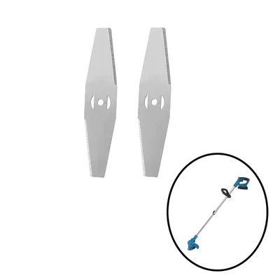 Stainless Steel 2T Blades (2 Pcs) for 21 V Battery Brush Cutters / Grass Cutters