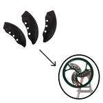 3 Pcs Blade For 6 kg Standing Model Bhaji Saag Cutter Machine for Large Quantity Saag Cutting Purpose