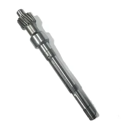 BLDC E-Rickshaw Motor Shaft 196mm for 750W/800W/900W Differential Motor – High Carbon Steel