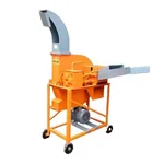 HARI OUM Blower Type Chaff Cutter/Grass Cutter 1000-1500 kg/hr with 3HP Motor & 1 Year Warranty on Motor