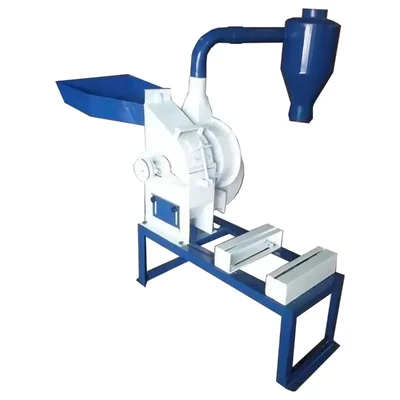 Commercial 10 x 5 inch Blower Type Flour Mill/Pulverizer/Masala Grinder 40 to 50 kg/hr, without Motor