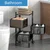 Blueboy 3-Layer Square Multipurpose Storage Trolley With Wheels
