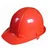 Heavy Duty Adjustable Safety Helmet for Multipurpose Industrial Uses, Without Ratchet, Color -  Red