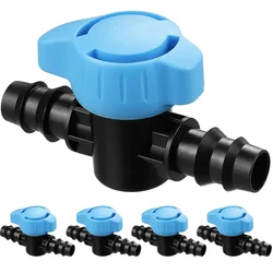 WaterSun 16 x 16 mm Blue Mini Valve for Irrigation Purposes (Pack of 25 Pcs)(Size-16 mm)