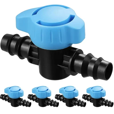 WaterSun 16 x 16 mm Blue Mini Valve for Irrigation Purposes (Pack of 25 Pcs)(Size-16 mm)