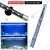 Blue Pet T4-30F Glass Fully Submersible Aquarium LED Light for Fish Tank and Aquarium Photosynthesis of Aquatic Plants Grows More Vigorously