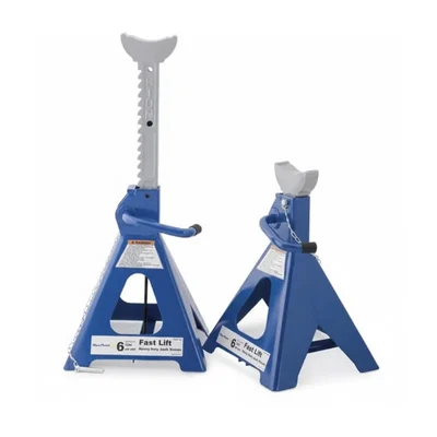 Bluepoint BLPJS3TAP 3 Ton Jack Stand Pair With Self Locking Ratchet Handle