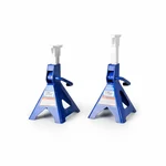 Bluepoint YA874BP 3 Ton Jack Stand Pair, 430 mm Max. Height
