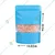 13.5cm x 22cm, 250 gram Sky Blue Color Ziplock Pouches with Transparent Window(Pack-50 Pcs )