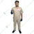Payuh WorkPro Poly Cotton 200 GSM Boiler Suit - Durable, Comfortable Industrial Workwear Coverall (Grey Colour)