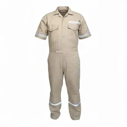 Payuh WorkPro Poly Cotton 200 GSM Boiler Suit - Durable, Comfortable Industrial Workwear Coverall (Grey Colour)